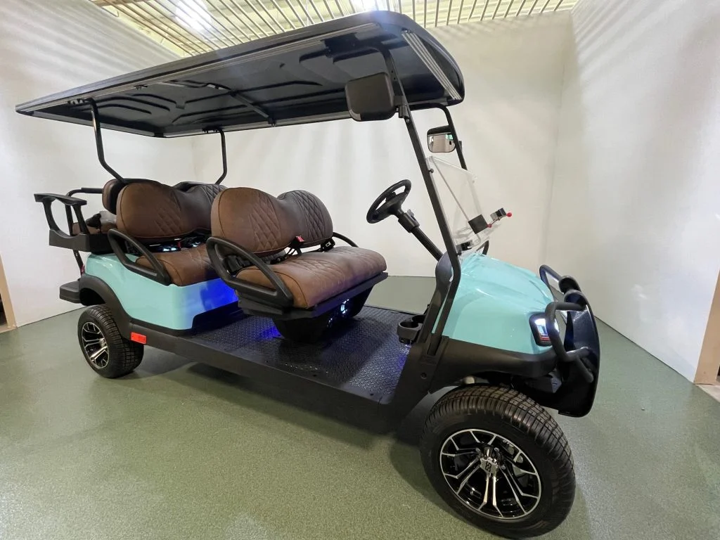 Club Car Seafoam 6 Passenger Golf Cart Club Car Seafoam 6 Passenger Golf Cart